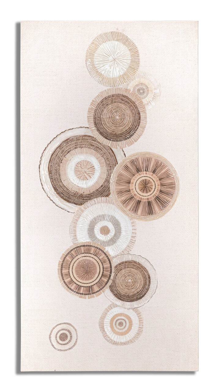 Tablou decorativ Circly -B, Mauro Ferretti, 50 x 100 cm, lemn de pin/canvas pictat, imprimat - imagine 7